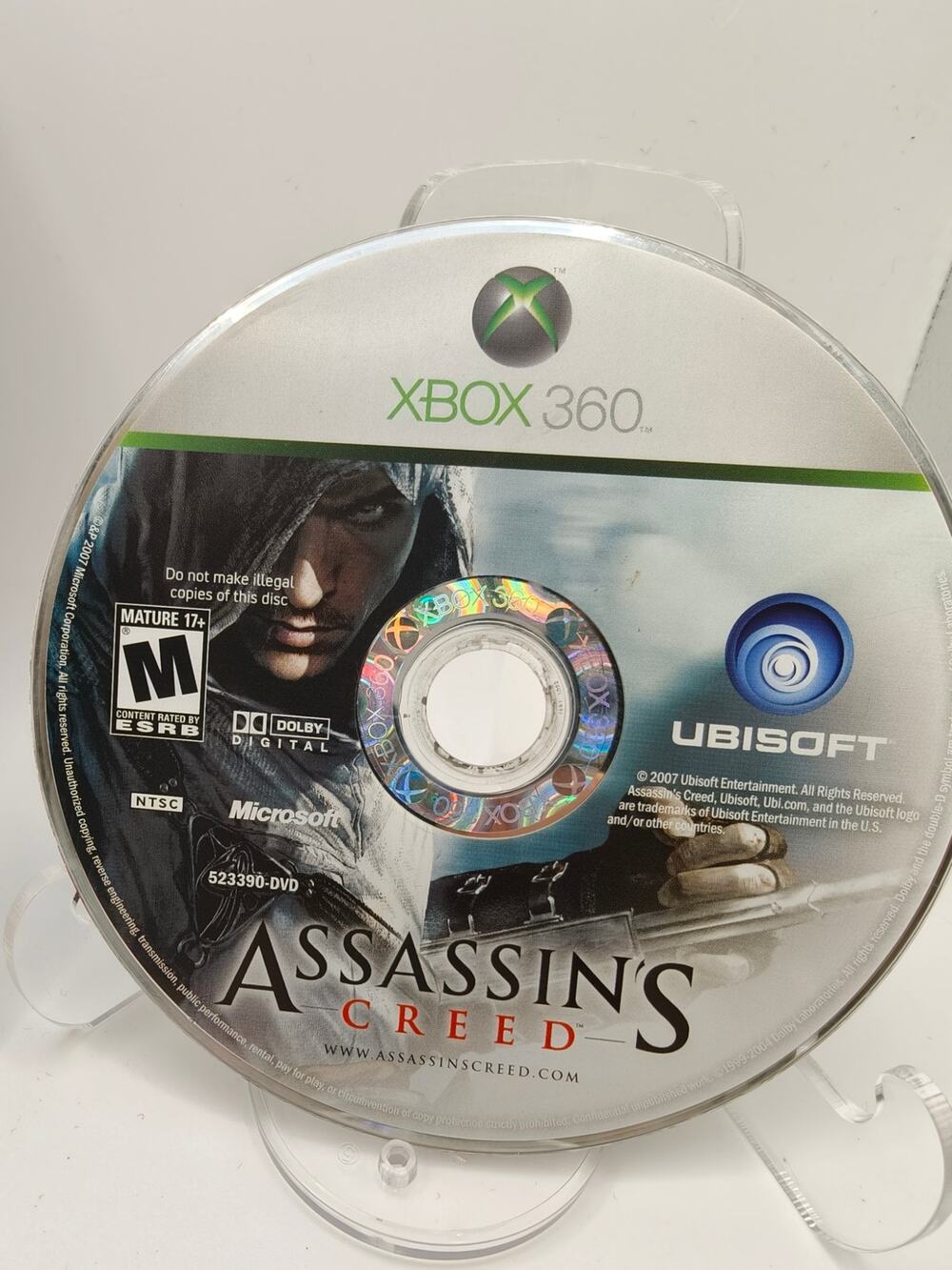 Assassin's Creed Xbox 360 Disc Only tested sold as is